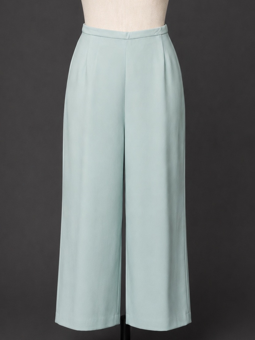 Talbots sea foam blue green tint dress pants.  Side zip. 34" waist.  41.25" long